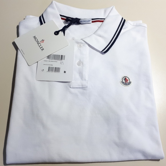 moncler polo shirt mens white moncler polo shirt mens white